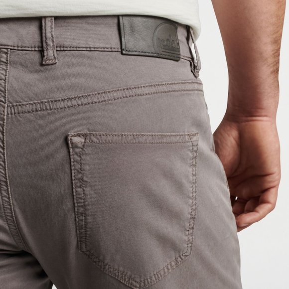 Peter Millar Wayfare Five-Pocket Pant Nickel 34x32 - Picture 4 of 4